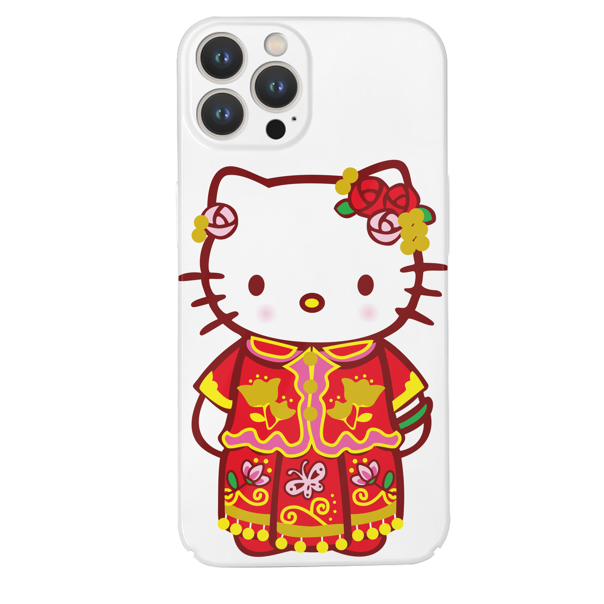 （画像用） Hello Kitty ハローキティ 【iPhone 14シリーズ対応】ハードケース